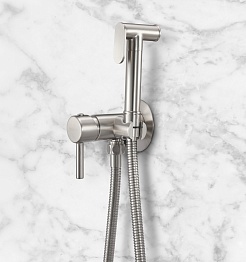 Milacio Гигиенический душ Ultra MCU.850.SS со встраиваемым смесителем нержавеющая сталь – фотография-2